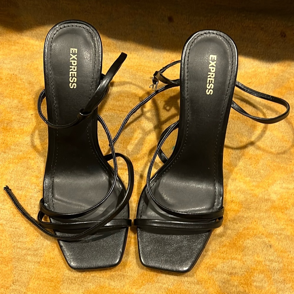 Black Express Heels